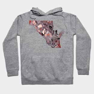 Giraffe Pair Hoodie